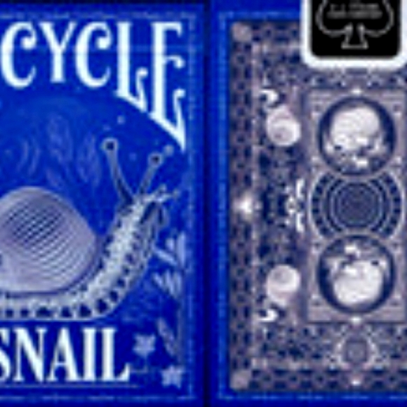BICYCLE BRAND CARDS Games Rare Bicycle Snail Blue Playing Cards Poshmark